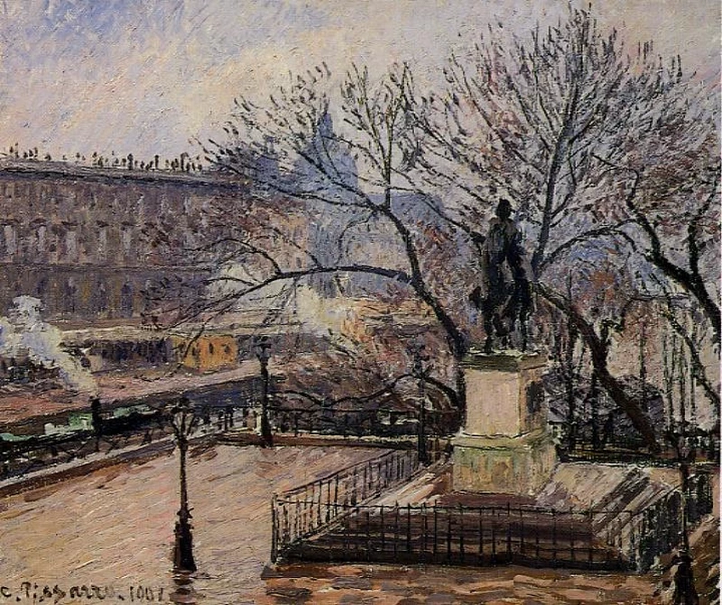 La terrazza rialzata del Pont Neuf e la statua di Enrico IV - Statens Museum for Kunst, Copenaghen